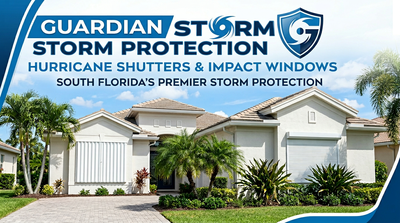 Hurricane Shutter Service & Maintenance | Guardian Storm Protection Hurricane Shutter Service & Maintenance | Guardian Storm Protection